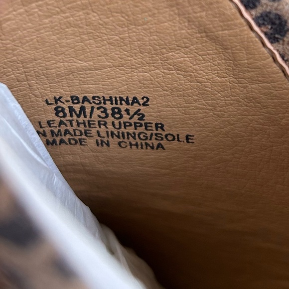 NWT Lucky Brand Bashina Leopard Ankle Boots Size 8 - Picture 6 of 9